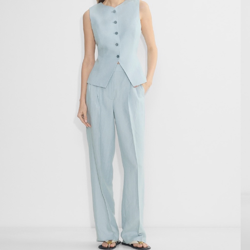 The Effortless Pant™ - CruiseLinen™ - Dew Blue - NWOT - 2